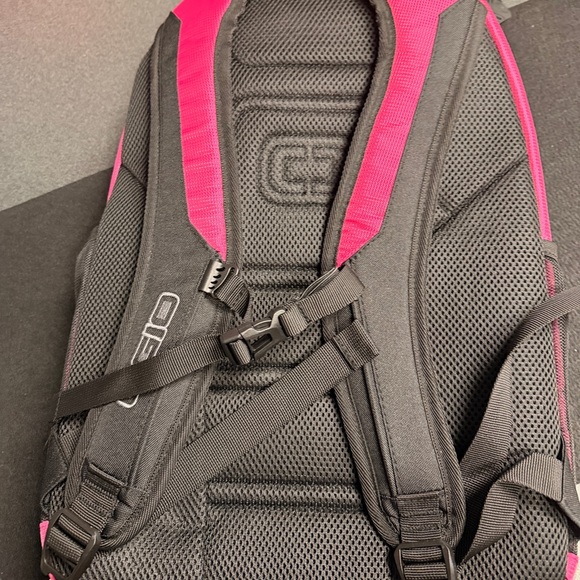 OGIO Pink and Black Backpack